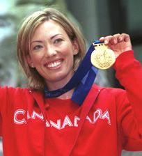 Canada’s Beckie Scott receives  Olympic...