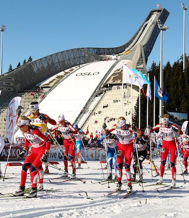 FIS world cup cross-country, 30km mass...