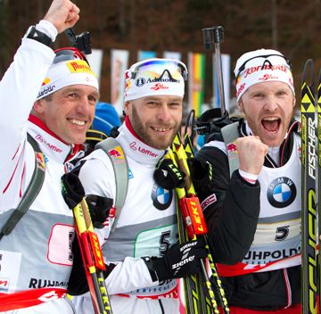 IBU world cup biathlon, relay men,...