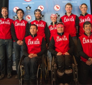 Members of Team Canada for the...