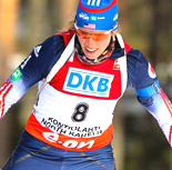 IBU world cup biathlon, pursuit women,...