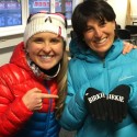 Check out Antonela’s gloves! Sounds like she might make the trip to the Midwest for the 2015 Birkie! [P]Holly Brooks