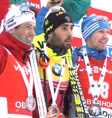 M IBU Sprint Podium Oberhof 2015-01-10...