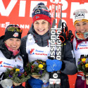 Final podium (l-r) Stephen 2nd, Jacobsen 1st, Boehler 3rd [P] Nordic Focus