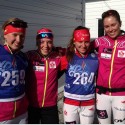 A happy Canadian women's team (l-r) Annah Hanthorn, Katherine Stewart-Jones, Anne-Marie Comeau and Maya McIssac-Jones [P]CCC