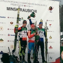 Junior M IBU Sprint podium - Doherty (#21) [P]