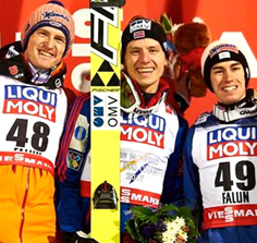 Top 3 in the men’s individual...