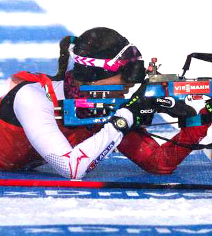 IBU world championships biathlon, sprint women,...