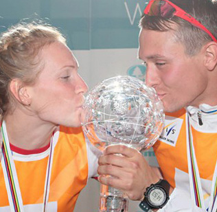 Marcus Johansson and Ksenia Konohova won...