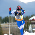 Annika Hicks in the qualifier for Frozen Thunder Classic Sprint [P] Pam Doyle