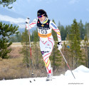 Emily Nishikawa wins the Open Women’s race @ Frozen Thunder [P] Pam Doyle