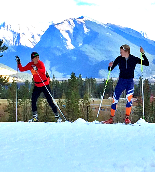 Skiers at Frozen Thunder [P] Drew...