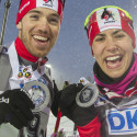 IBU world cup biathlon, single mixed relay, Oestersund (SWE)