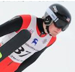 Ben Loomis (seen here jumping in...