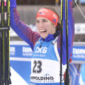 IBU world cup biathlon, mass women, Ruhpolding replacing Oberhof (GER)