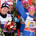 FIS world cup cross-country, 4x5km women, Nove Mesto (CZE)