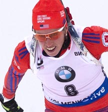 IBU world championships biathlon, pursuit women,...
