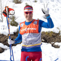 Ivan Babikov at the at the first day of official training for the Ski Tour Canada [P] Pam Doyle