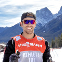 Len Valjas training in Canmore [P] Pam Doyle