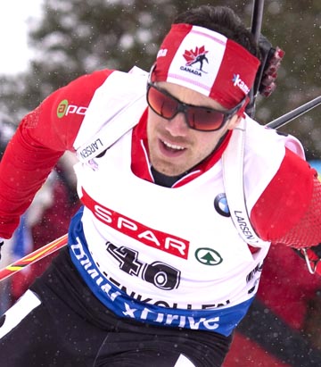 IBU world championships biathlon, pursuit men,...