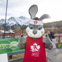 Klister, the Cross Country Ski Canada mascot [P] Pam Doyle