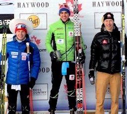 Men’s mini tour overall podium [P]...