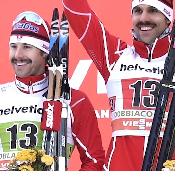 Alex Harvey (l) and Len Valjas [P] Nordic Focus