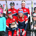 Mixed Relay podium [P] Herb Swanson