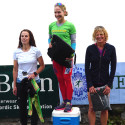 Masters Women podium (l-r) Frittelli 3rd, Kealey 1st, Swartling 2nd [P] Colin Delaney